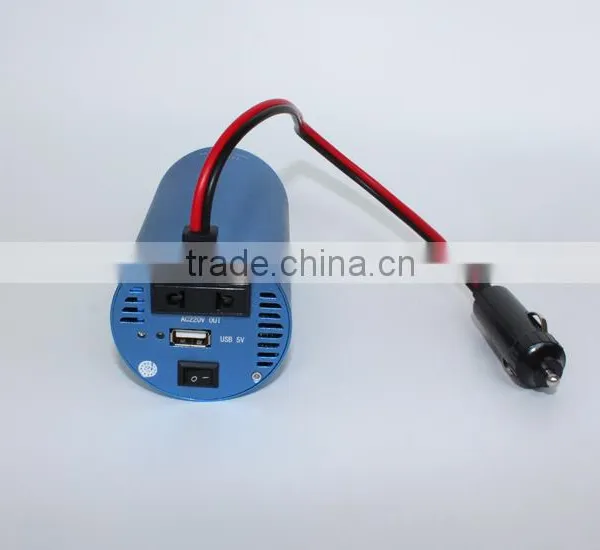 DC 12V/24V Input Voltage and AC 220V Output 200W Car Power Inverter With USB Port photo-2