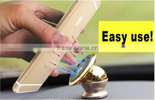 OEM Universal Magnetic Car Phone Holder for Mobile Phone With Flexible Adjustable 360 Degree Rotation