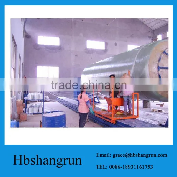 Fiberglass Reinforced Plastic Tanks Production Line, FRP Vessels Winding Machine photo-2