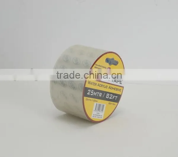 Single Packing High Quality Acrylic Water Base Clear Adhesive Packing Tape