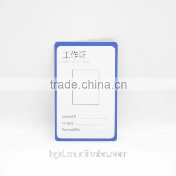 Customized PVC Clear Plastic Business Card photo-5