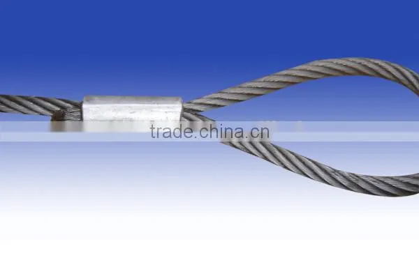 Steel Wire Rope/ Cable With Clamp/ Eyelets/ Fittings/Thimble photo-3