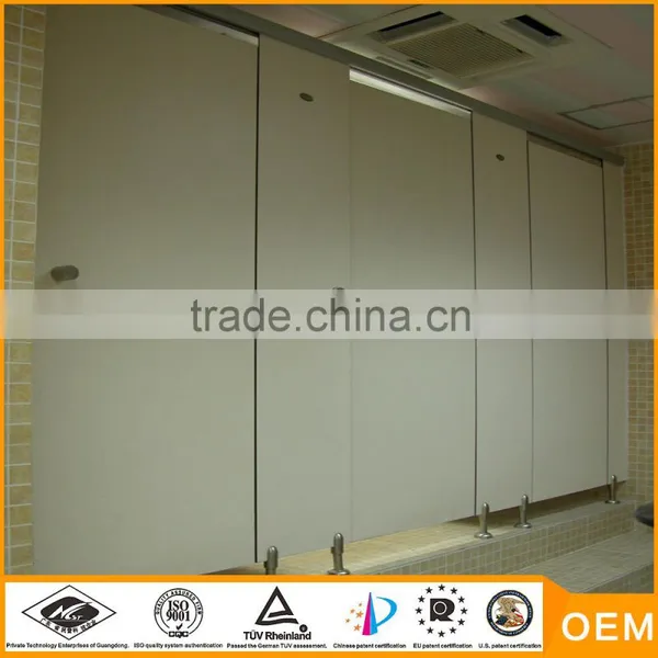 26mm Waterproof Whole Toilet Partition High-end Whole Toilet Partition 26mm Suspended Toilet Partition Unit photo-4