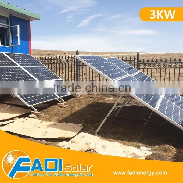 3KW Off Grid Solar Energy System,Solar Portable Generator System (FD-OFF/MSS-3KW)