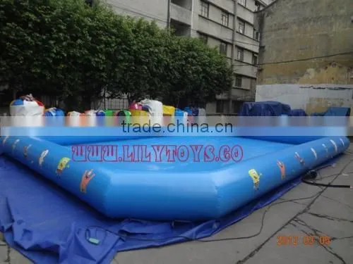 EN14960 0.55mm Plato Pvc Large Inflatableswimming Pool for Kids and Adults