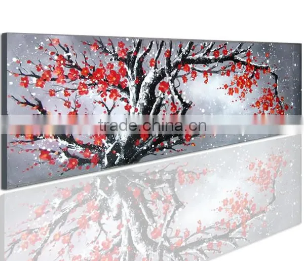 Wall Art Flower Oil Paintings for Home Decor photo-3