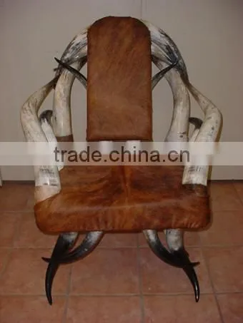 Stylish Horn Chair Office Chair Royal Chair Horn Dinnnig Table photo-2