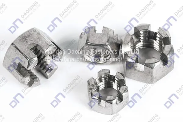 DIN935 Hex Slotted Nut photo-3