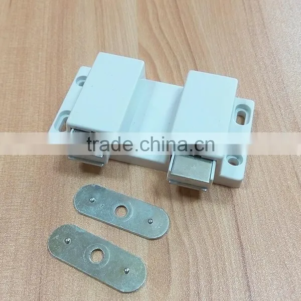 Kitchen Cabinet Double Magnetic Door Catch Push to Open Latch photo-4