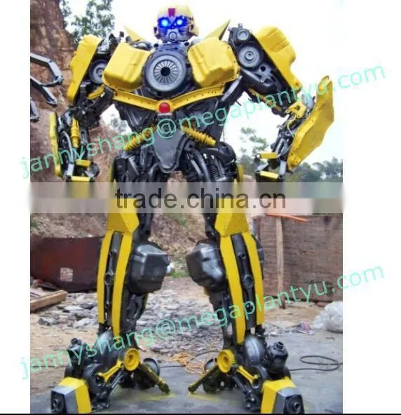 Industrial Plastic and Steel Robot Man Models for Sale photo-3