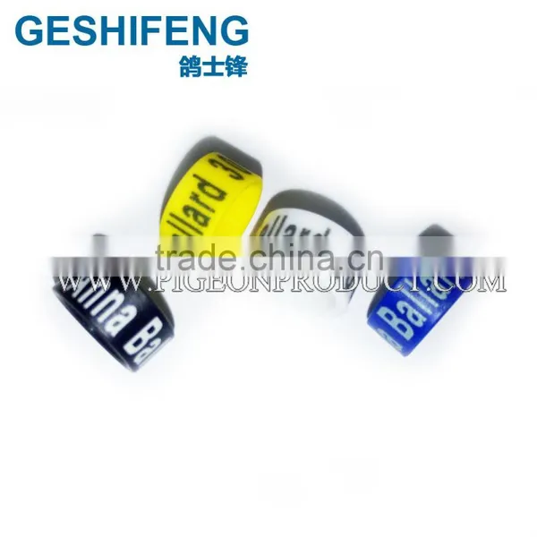 Pigeon Plastic Ring Bands for Racing Closed Pigeon Leg Bands photo-2