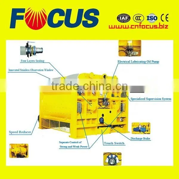 Large Capacity 240m3 Concrete Mixer for Concrete Batching Plant photo-6
