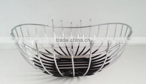 Powder Coating/Chrome Plating/PVC Coating Metal Fruit Busket photo-3