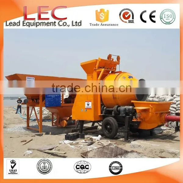 LCMP30 Building Machine Portable Concrete Pump With Agitator photo-6