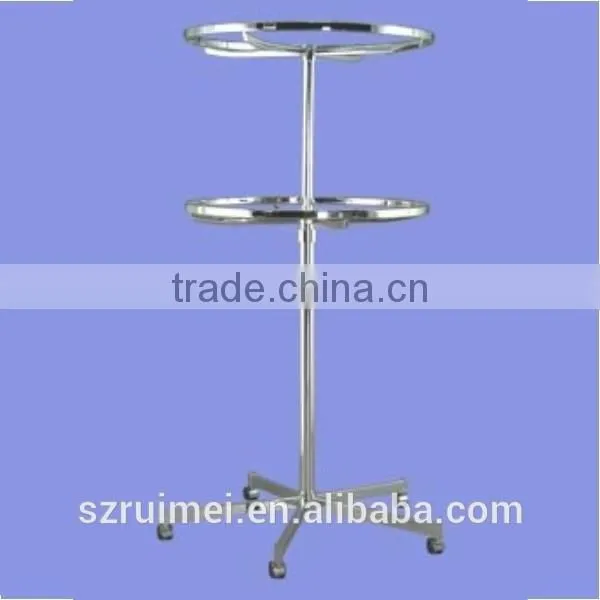 Adjustable Round Type Revolving Clothing Rack photo-3