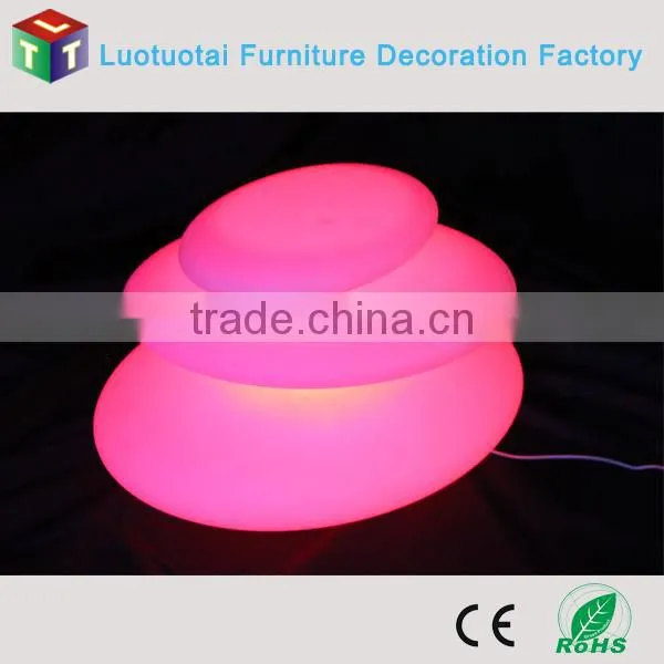 Wireless Remote Control Battery Operated Illuminated Led Mood Lamp photo-3