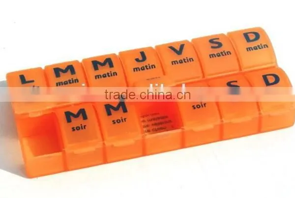 Weekly 7 Days Pill Box Pill Organizer photo-4