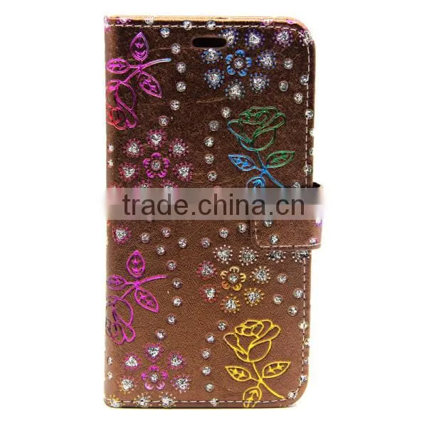 Peacock Pattern Wallet Case PU Leather Flip Case Colorful Phone Covers for Wiko Bloom photo-2
