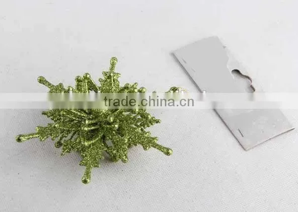 Christmas Decoration Multi-layer Snowflake Pendant photo-2