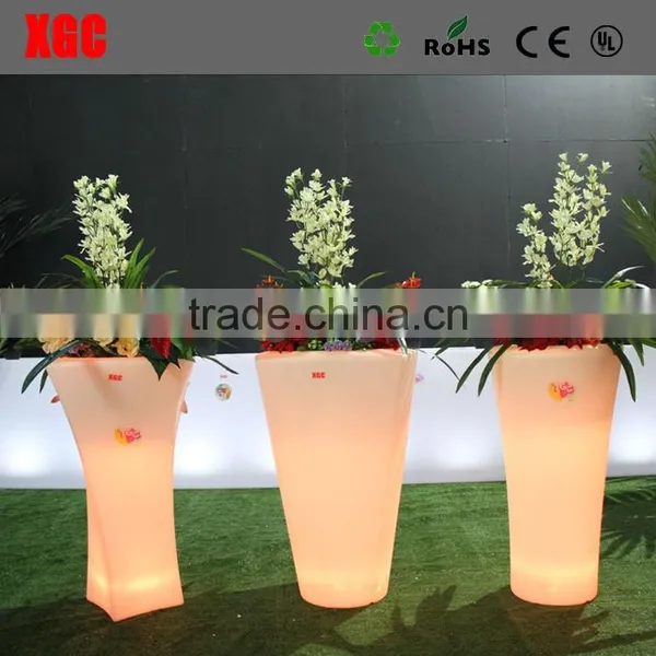 16 Colors Led Bright Color Decoration Cheap Flower Pots photo-3