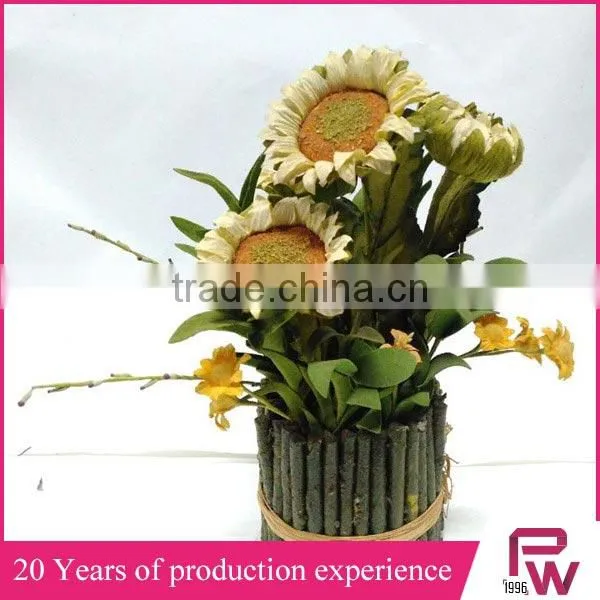 High Quality Wholesale Artificial Silk Decorative Spring Flower for Wreath photo-3