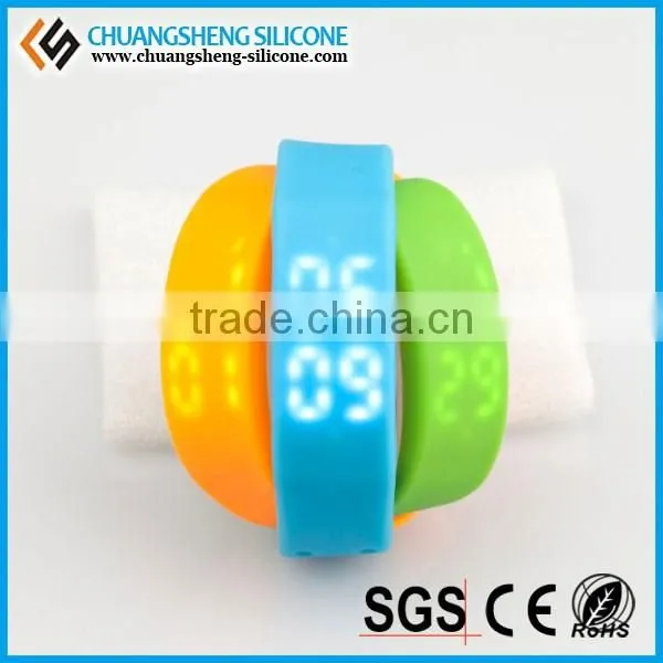 New Silicone Watch Bands, Waterproof Silicone Bracelet Watch, Led Silicone Watch photo-3