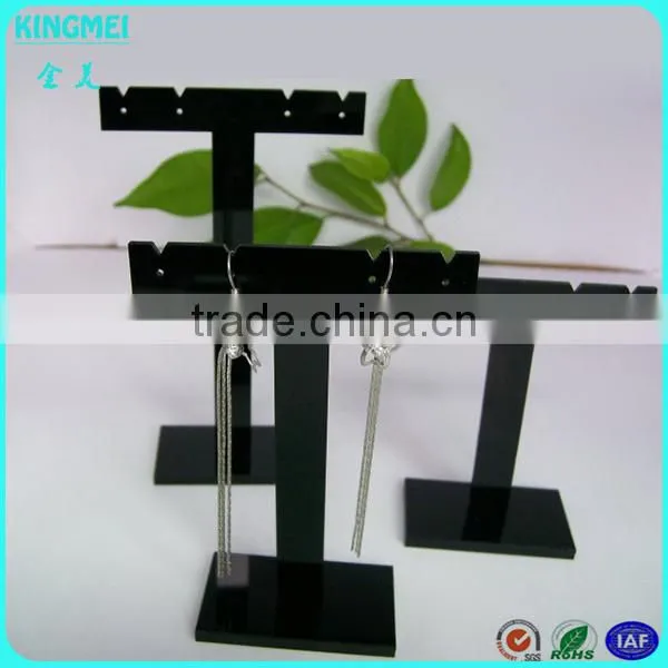 Fashion Design Elegant Counter Top White Perspex Jewelry Display Stand for Necklace Acrylic Bracelet Display Cube photo-5