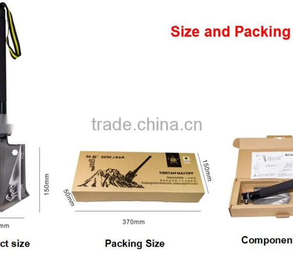 2015 Garden Tool Functions Multifunction Outdoor Garden Hoe Outdoor Camping Shovel With Wire Cutter photo-6