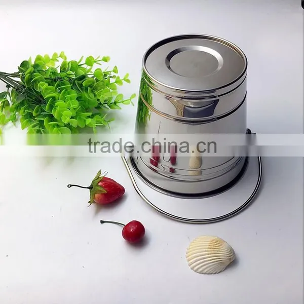 Newest Metal Beer Bucket Ice Barrel Decoration Pail With Attractive Printing photo-2