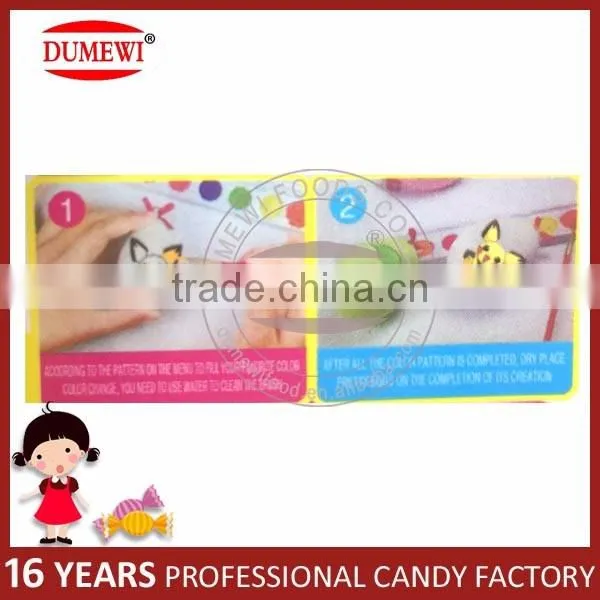 Promotional DIY Easter Egg Painting Toy Candy With Tattoo photo-6