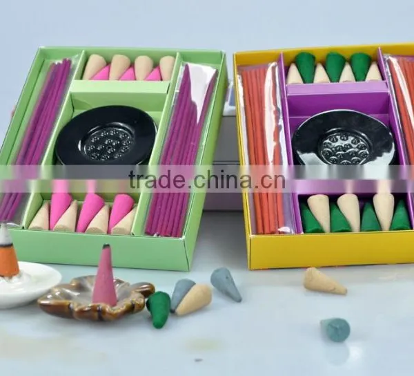 2015 New Design Cone Incense Manufacturer/india Cone Incense/scented Incense Gift Set/color Incense Sticks photo-2