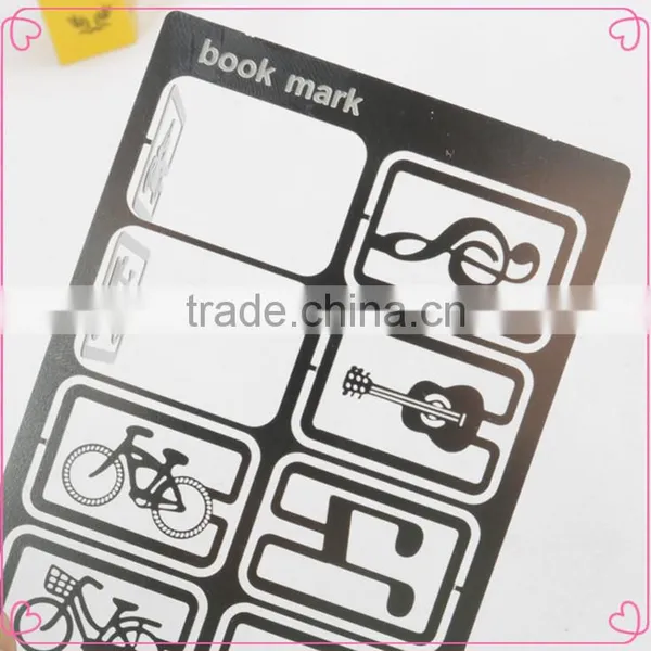Metal Color S/S OEM Shapes Bookmark Office Stationery photo-4