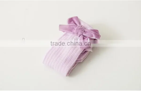 New Fashion Pretty Bow Knee High Baby Socks photo-3