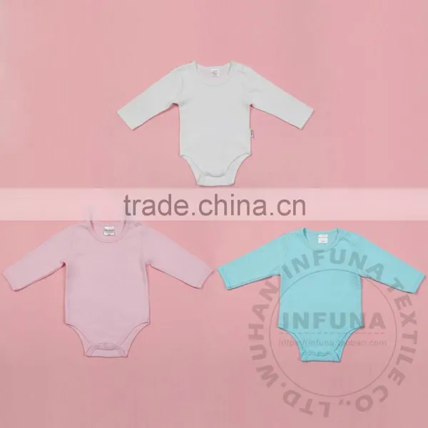 Cotton Baby Romper Bodysuit. Long Sleeve, 5 Color, no Minimum. High Quality and Law Price photo-3