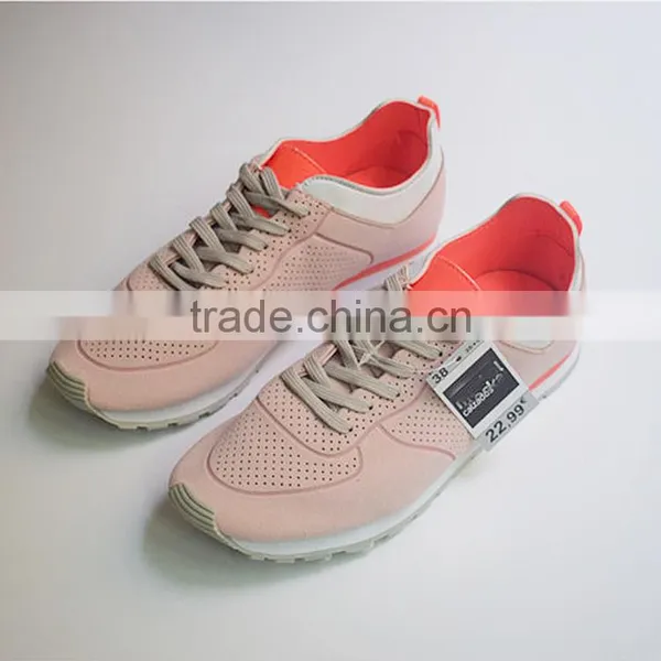 Leftover Stock Clearance Women Jogging Shoe Lightweight Waterproof Sport Shoes photo-2