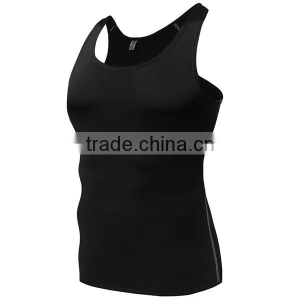 Comfortable 140gsm 100% Cotton Mens Sport Tank Top photo-3