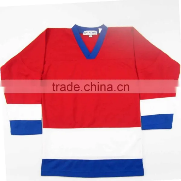 Wholesale Custom Men Women Blank Designer Ice Hockey Jerseys photo-4
