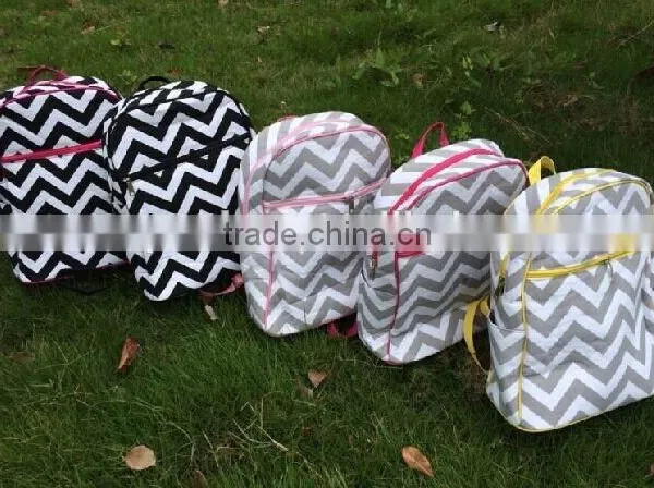 Chevron School Back Book Bags photo-4