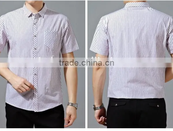 2016 Fancy Design Men Shirt Famous Brand Printing Shirt Slim Fit photo-5