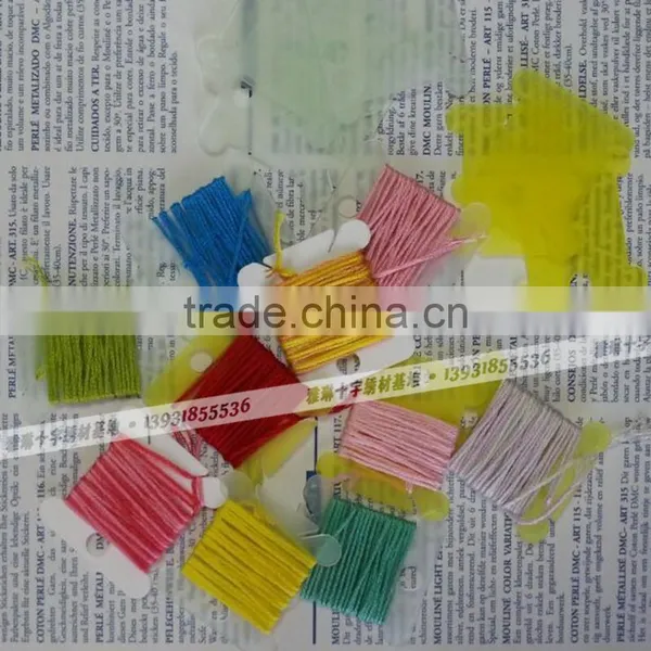 Embroidery Tools Plastic Floss Bobbins Threading Board for Sewing photo-3