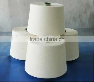 50s/2 Virgin Bright Wholesales High Quality 100% Polyester Ring Spun Yarn for Knitting and Weaving photo-2