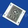 25mm Panel-mount Optical Metal Trackball Industrial Pointing Device MTB-25
