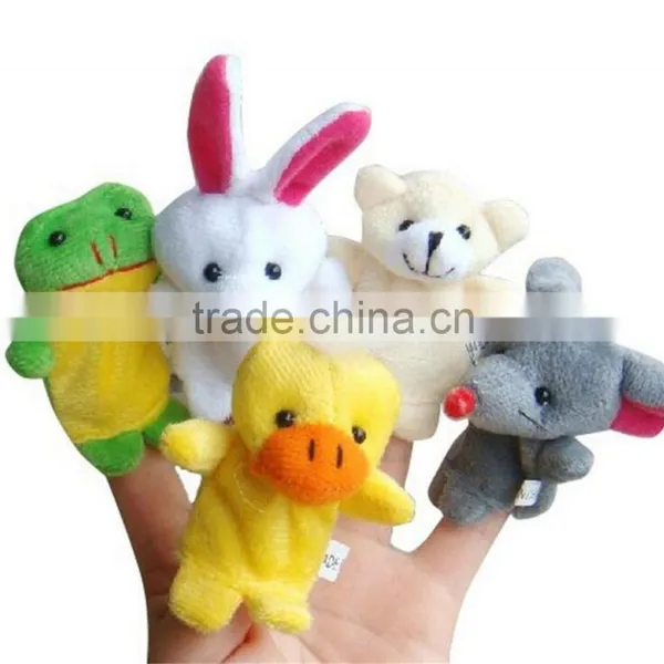 Hand Puppets Stuffed Baby Toys Cartoon Animals Cute All in The Family Educational Toys