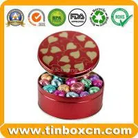 Chocolate Tin,Chocolate Box,Heart-shaped Tin Can,food Tin Box photo-3
