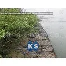 Rock Galfan Galvanized or PVC Coated Hexagonal Baskets Gabion Boxes For Seaport Project