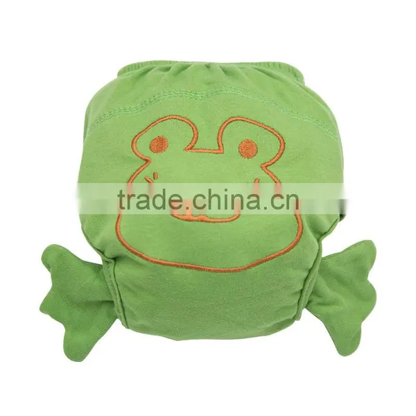 Waterproof 100%cotton Baby Cloth Nappy Diaper photo-3