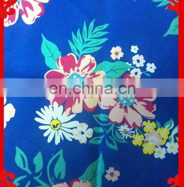 2014-2015 Latest Italy Design Pattern Poplin Twil Peach Poly Printed Fabrics for Beach Shorts photo-3