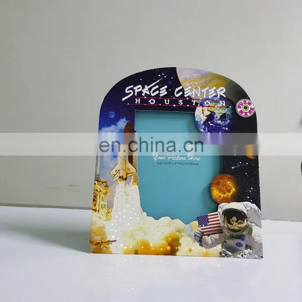 Make in China Cheap Custom Led Light Picture Photo Frames for Gift photo-2