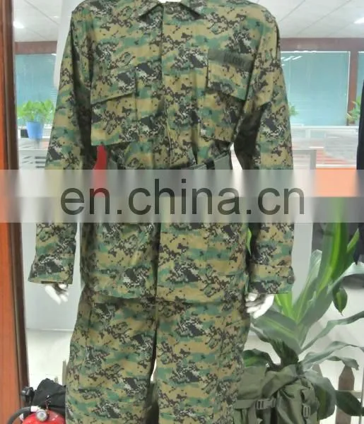 High Quality Woodland Digital Camouflage Windbreaker Jacket for Men photo-3