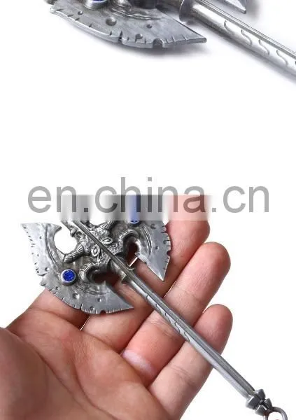 DOTA2 AXE Key Chain 14cm Zinc Alloy Key Chain photo-4